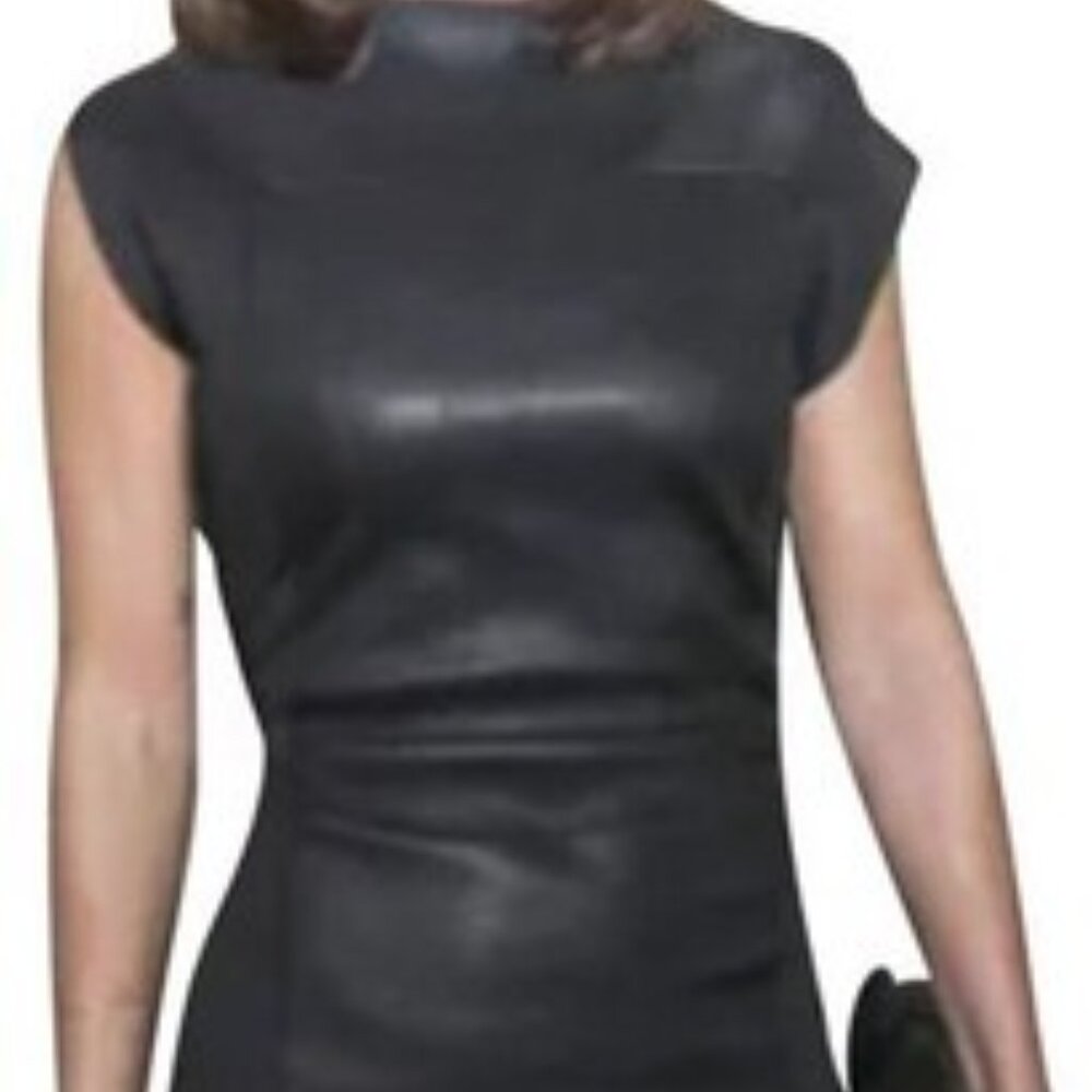 Maison Margiela Leather Dress